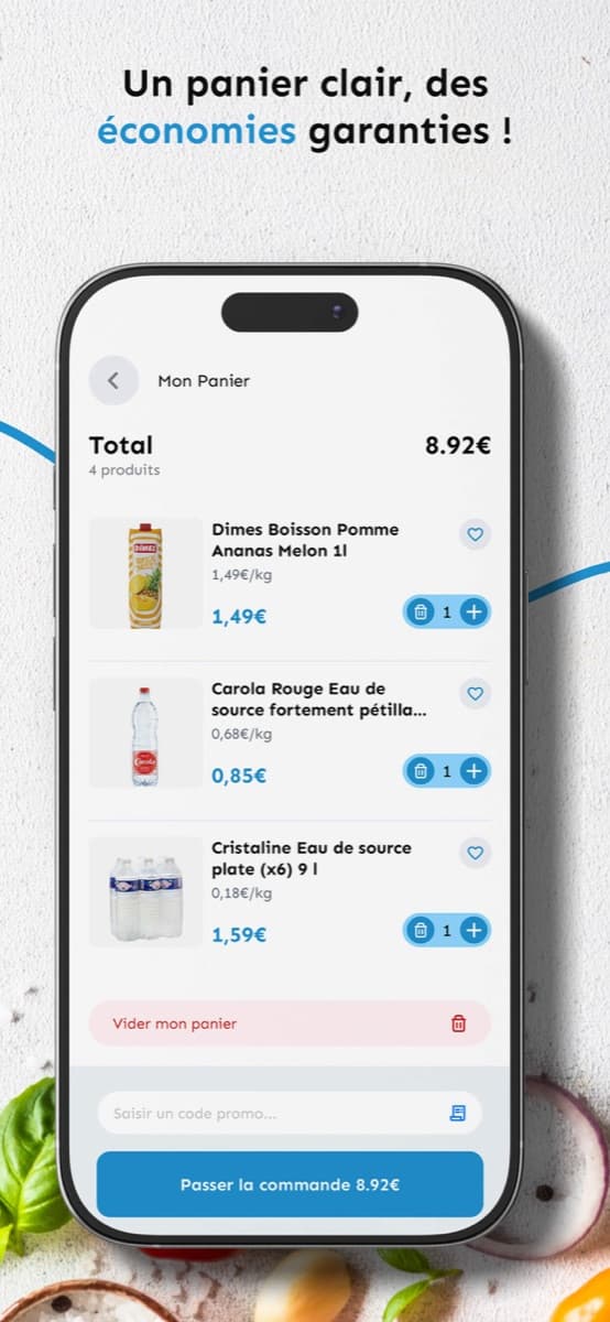 Choix du magasin, de la date et du créneau horaire de retrait